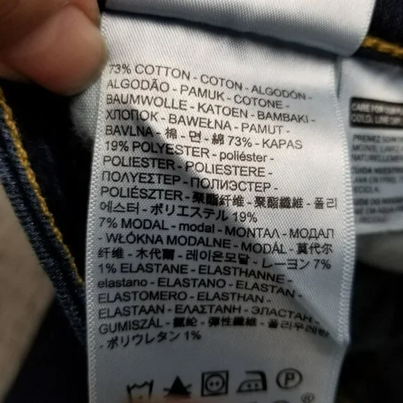 Levis Jeans Womens 27 Blue 721 High Rise Skinny Stretch Denim - Picture 10 of 13